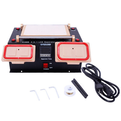 

Ktaxon 3 in1 LCD Touch Screen Vaccum Separator Middle Frame Machine Split for Cellphone Repair