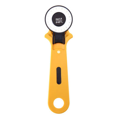 

2845mm Patchwork Roller Wheel Round Knife Cloth Fabric Cutter ToolYellow