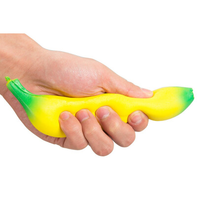 

Siaonvr Slow Rising Squishy Banana Wrist Hand Pad Rest Kids Toy Charm Home Decoration