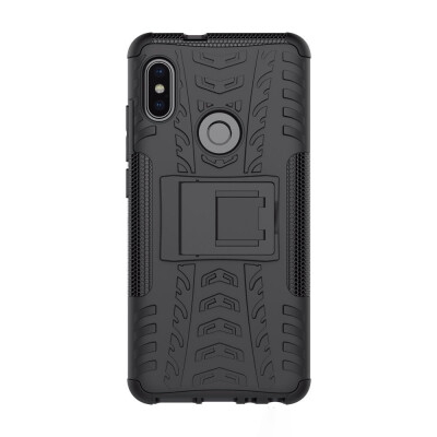 

Tire Pattern Bracket Drop-Resistant Phone Case for Xiaomi Redmi Note5 Pro