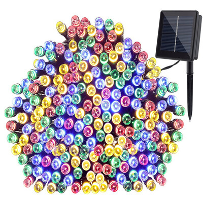 

SUPli 50M 500 LEDs Dual Power Decorative Fairy Solar Christmas String Light