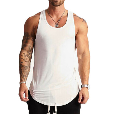 

Gym Mens Muscle Sleeveless Tank Top Tee Shirt Bodybuilding Sport Fitness Vest