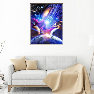 

Gobestart 5D Embroidery Paintings Rhinestone Pasted DIY Diamond Painting Cross Stitch