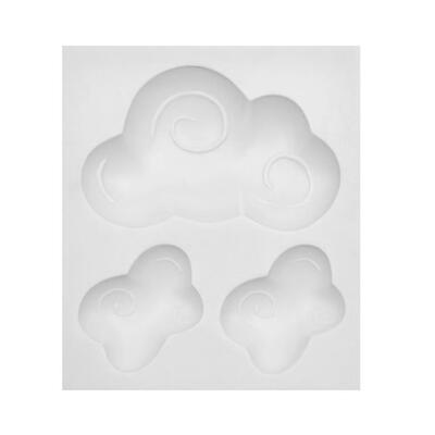 

DIY Cloud Silicone Mold Clay Chocolate Candy Fondant Cake Bake Decor Mould