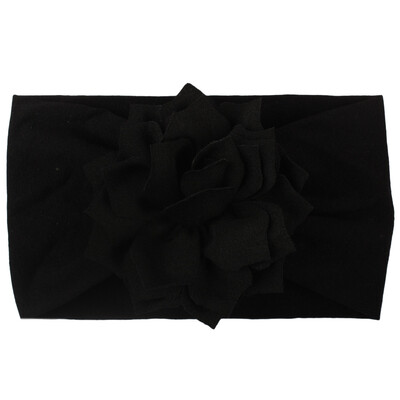 

SUNSIOM Soft Baby Girls Kids Toddler Bow Hairband Headband Turban Big Flower Head-Wrap