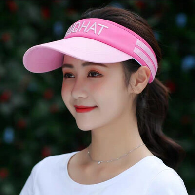 

Sun hat female summer Korean version of the tide sun shade hat sun shade face hundred set up uv-proof empty top baseball cap man