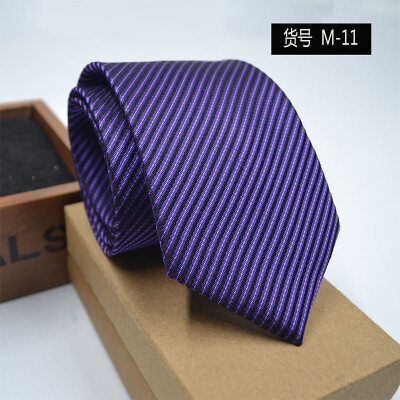 

New spot tie business dress mens tie polyester yarn arrow type 8CM business tie wholesale