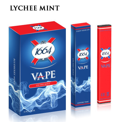 

1664 Electronic cigarettes multiple flavors unisex 5 sticks 15473