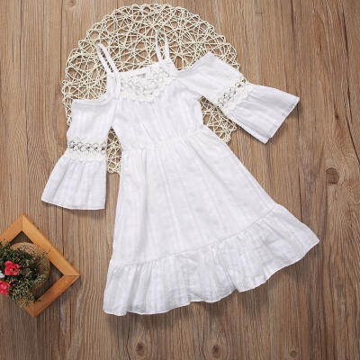 

Fashion Summer Baby Girl Princess Dress Kid Baby Party Wedding Pageant Formal Dresses Children Clothes