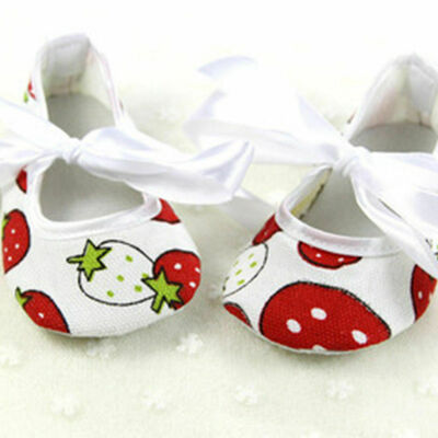 

Newborn Baby Girls Bowknot Dress Shoes Soft Sole Pram Anti-slip Prewalkers