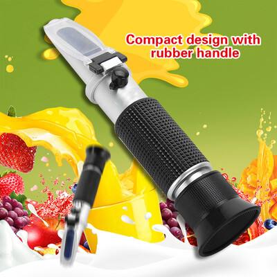 

Greensen 1000-1130 Wort Specific Gravity Refractometer Beer Fruit Juice Wine Sugar Test