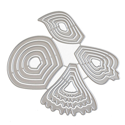 

Siaonvr New Flower Heart Metal Cutting Dies Stencils DIY Scrapbooking Album Paper Card