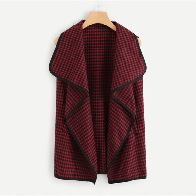 

〖Follure〗Women Fashion Winter Lattice Lapel Ruffle Long Sleeve Irregular Hairy Coat