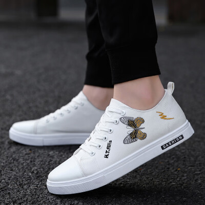 

Summer Canvas Shoes Mens Korean Version Baitao Leisure Board Shoes Mens Soft-soled Black Cloth Shoes Social Black Tide Shoes