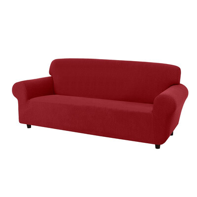 

SUPIN Jacquard Fleece Sofa slipcover Polyester&Spandex 3 Seater Cushion Couch CoverSlipcovers Furniture Protectors 7383
