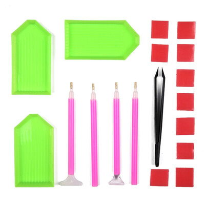 

Handmade Diamond Painting Tools Set Accessories DIY Diamond Painting Cross Stitch Embroidery Pen Tools