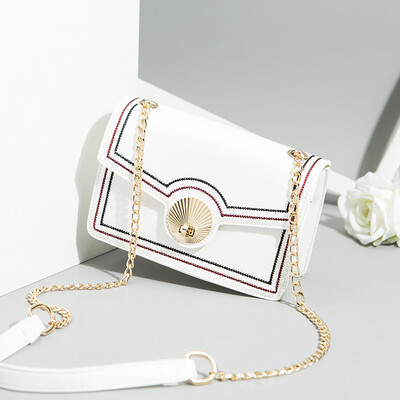 

In summer the new little girl 2019 trendy Korean version fashion 100 match Ms ins one shoulder slant bag in summe
