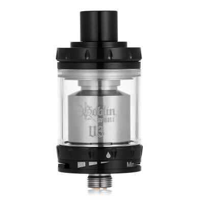 

Original Youde Goblin Mini V3 RTA 2ml Atomizer with Top Filling Juice Flow Adjustable Two 16mm RBA Decks Bottom Airflow Syst