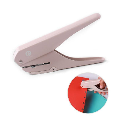 

KW-trio Handheld DIY Mushroom Single Hole Punch Puncher Paper Cutter with Ruler for Office Home School Students