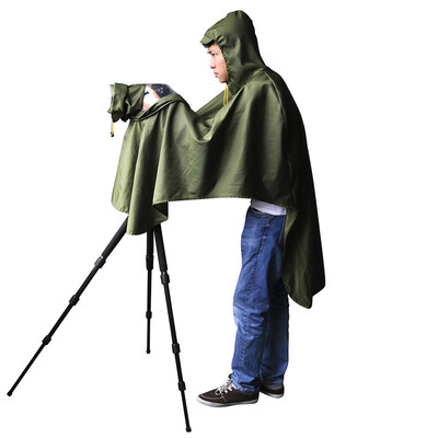 

CADeN Camera Rain Cover Coat Dust Rainproof Waterproof Protector Outdoor Rainwear for Canon EOS Nikon Sony Pentax Olympus Fuji DSL