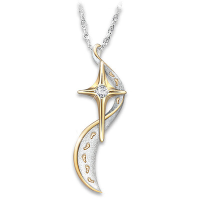 

Sweet Lady Engraved Letters Heart Cross Footprints Guardian Gold Silver Necklace Set Bohemian Women Wedding Party Jewelry Gifts