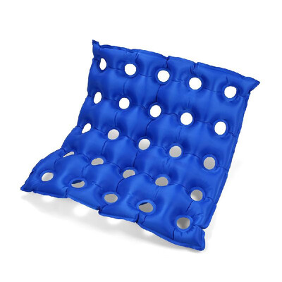 

Portable 18 18 inches PVC Air Inflatable Seat Cushion Pressure Point Pain Relief Back Cushion with Hand Pump for Wheelchair Car