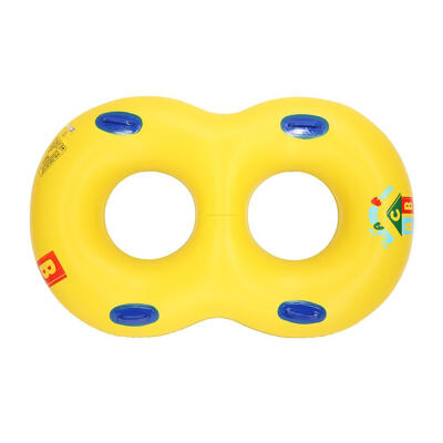 

Mother Child Inflatable Swimming Ring Baby Infant Float Double Swim Circle