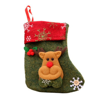 

2020 Christmas Stockings Gift Holders Xmas Tree Pendant Fireplace Hanging Ornaments Family Holiday Season Decor