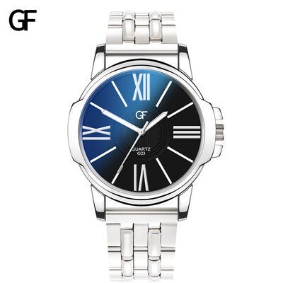 

Gobestart Fashion High-End Mens Quartz Letter Steel With Watch Pointer Light Series Male