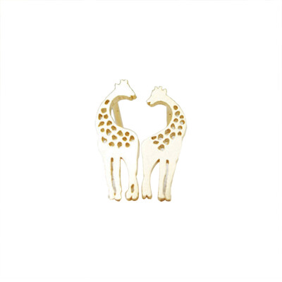 

Cute Giraffe Earrings Birthday Gift Animal Giraffe Stud Earrings For Women Gift