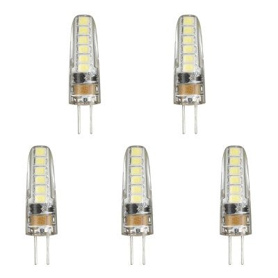 

5pcs 3 W G4 LED Bi-pin Lights 12 LED SMD 2835 White Warm White ACDC12V