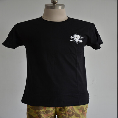 

Yq summer casual cotton short-sleeved T-shirt fashion personality 7337