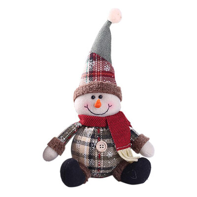 

Christmas Doll Santa Claus Snowman Reindeer Xmas Tree Hanging Ornament Decor