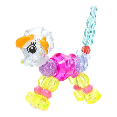 

Colorful Magical Pets Bracelets for Girls Transforms Magically from Bracelet to Pet Colorful Jewel-like Beads Bracelet