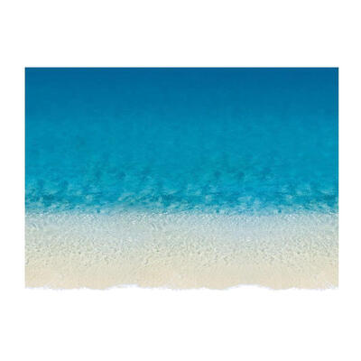 

3D Beach Art Wall Sticker Floor Home Decor Decoration Living Room