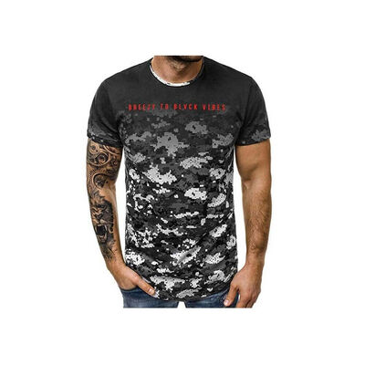 

Mens Slim Fit O Neck Short Sleeve Muscle Shirt Summer Casual Tops Blouse Tee