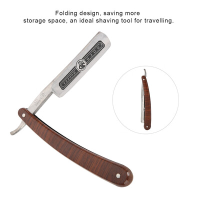 

Greensen Professional Folding Hair Cut Barber Razor Stainless Steel Beard Shaver Hair Removal Tool