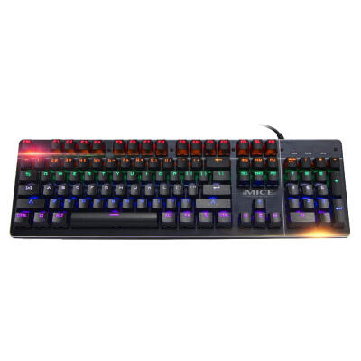 

IMICE MKX80 USB Wired Conflict-Free Backlight Gaming Mechanical Keyboard