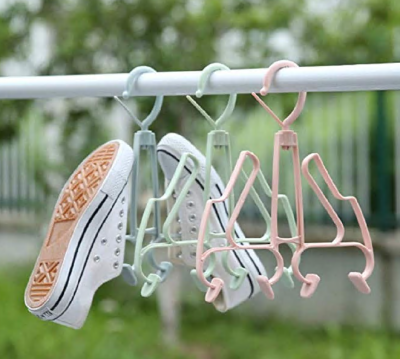 

Multi-Functional Windproof Dry Shoe Rack 360 Degree Rotating Storage Rack Drying Rack Hook Shoe Rack - Suitable for Outdoor Drying