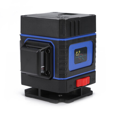 

Muli 3D 12 Lines Affixing Instrument Green Light Floor Level with Remote Control