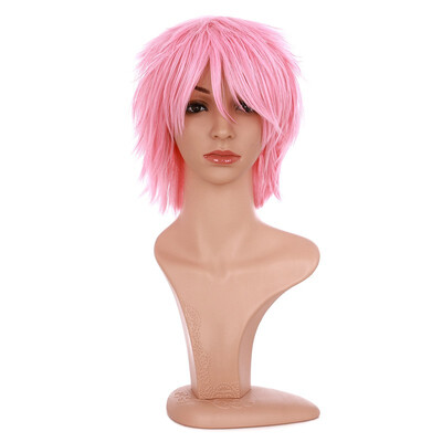

Short Cosplay Wig Women Men Fluffy Straight Anime Comic Hairstyle Party Costume Dress Synthetic Hair Pixie Wigs