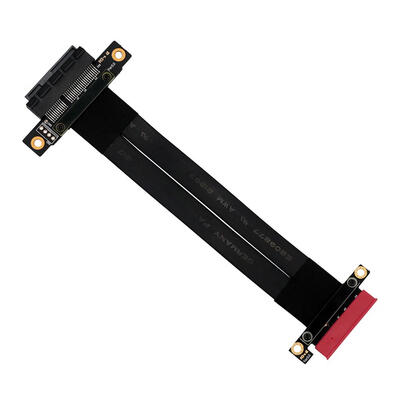 

PCIe x4 Riser Graphics Card Cable PCI Express 30 Extension Port Adapter
