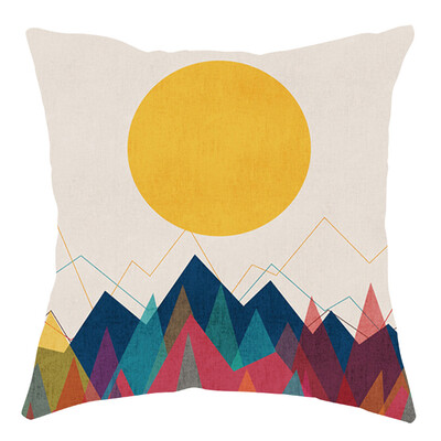 

〖Follure〗Geometric Pillow Case Waist Cushion Cover Sofa Home Decor