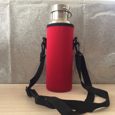 

Siaonvr 1000ML Water Bottle Carrier Insulated Cover Bag Holder Strap Pouch Outdoor