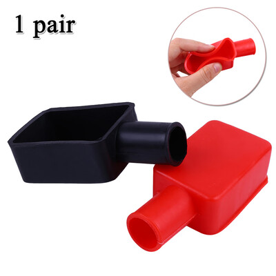 

2pcs Motorcycles Battery Terminal Covers Insulating Cap Protector Accessories