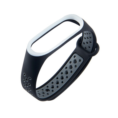 

ECSEM Silicone Strap for Xiaomi Mi Band 4 Smartwatch Breathable Sport Wristband Accessoy for Xiaomi Mi Band 43 Fitness Trackers
