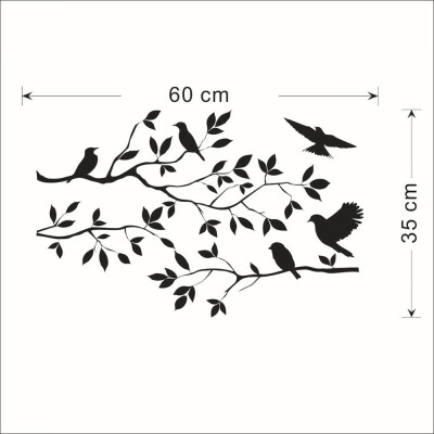 

〖Follure〗Removable Tree & Bird Wall Sticker Vinyl Art Decal Mural Home Room DIY Decor