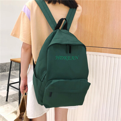 

Ins Wind Bag Female Korean High School Students Campus Simple Joker Sensational bf Backpack Backpack