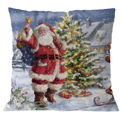 

〖Follure〗Cotton Linen Christmas Pillow Case Sofa Car Throw Cushion Cover Home Decor