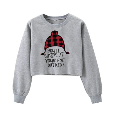 

Tailored Fashion Womens Casual Solid Color Letter Print Long Sweatshirt Sweater Top